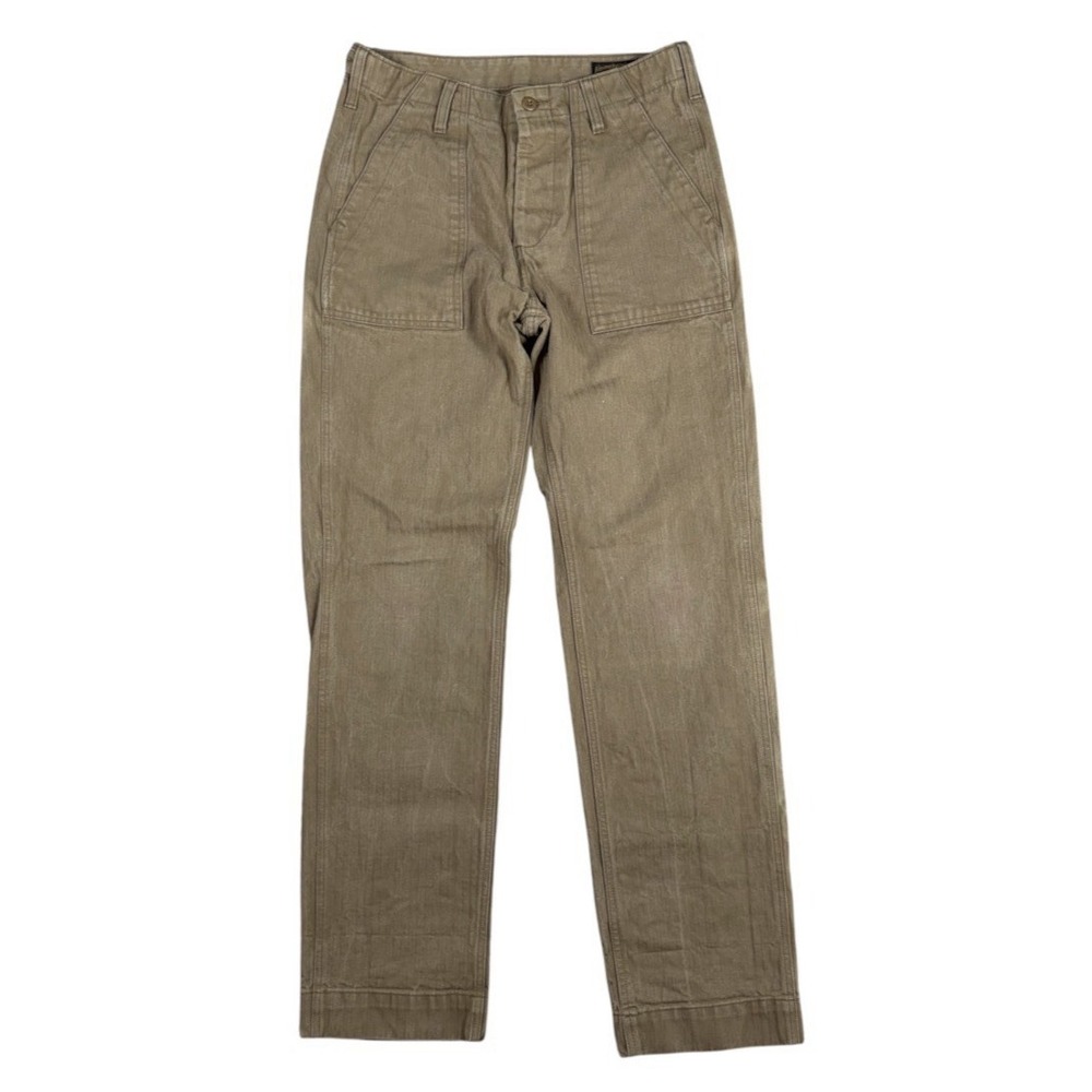 C.C. Filson Supply Field Fatigue Men's Chino Pants Herringbone 32x34(33) Tan VTG